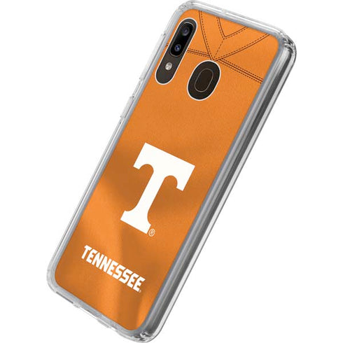 University of Tennessee Orange Jersey Galaxy A20 Clear Case